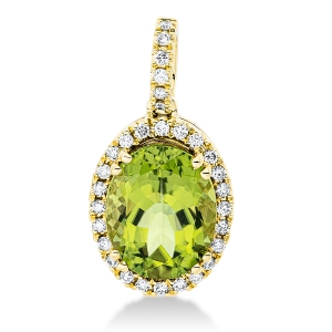 Anhänger 4er-Krappe 18 kt GG, mit Öse