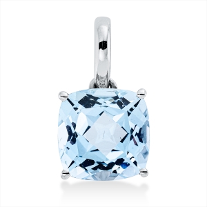 Anhänger 4er-Krappe 18 kt GG, mit Öse