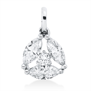 Anhänger 18 kt WG, mit Öse