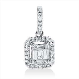 Anhänger 18 kt WG, mit Öse