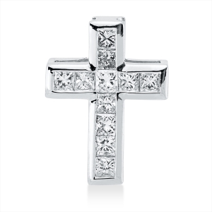 Anhänger 14 kt WG Kreuz