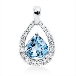 Anhänger 18 kt WG, mit Öse