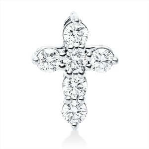 Anhänger 18 kt WG Kreuz