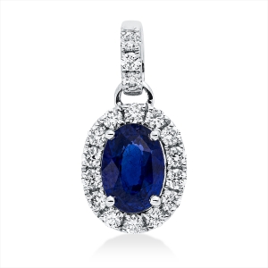 Anhänger 18 kt WG, mit Öse