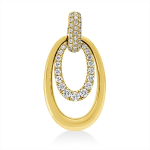 Anhänger 14 kt GG, mit Öse