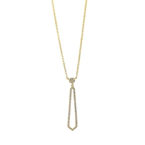 Collier 18 kt GG, mit ZÖ 40 cm + 43 cm