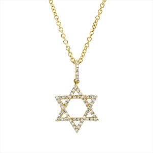 Collier 18 kt GG Stern