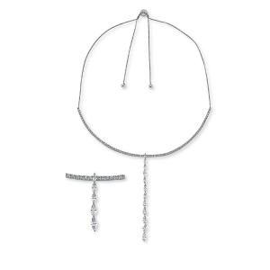 Collier  18kt Weißgold Verlängerung mit 4,75ct Diamanten