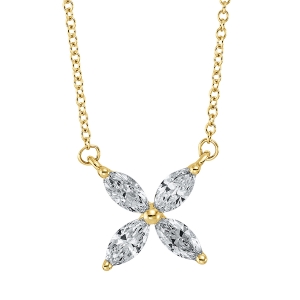 Collier 18 kt GG, mit ZÖ 40,6 cm