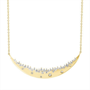 Collier 18 kt GG, mit ZÖ 40 cm + 43 cm