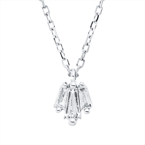 Collier 18 kt RG, mit ZÖ 40,6 cm