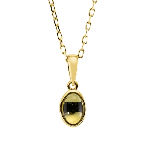 Collier Zarge 18 kt GG Oval