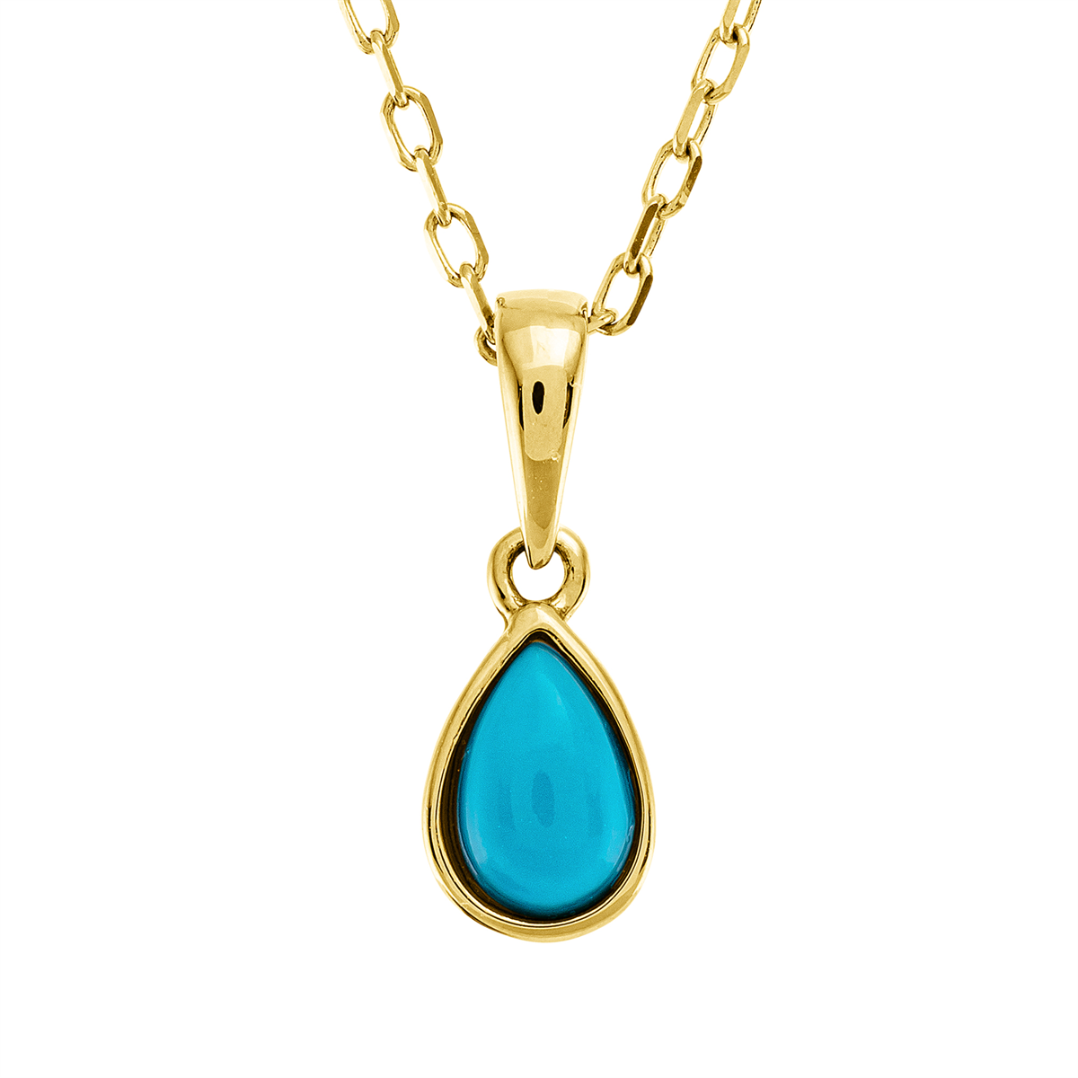 Collier Zarge 18 kt GG Tropfen