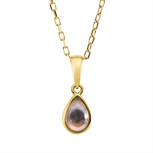 Collier Zarge 18 kt GG Tropfen