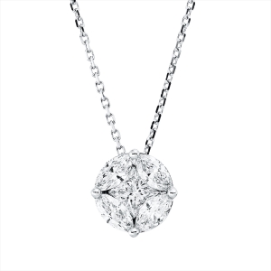 Collier 18 kt GG, mit ZÖ 40 cm