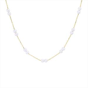 Collier  18kt Gelbgold mit 0,00ct Diamanten