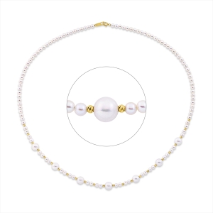 Collier  18kt Gelbgold mit 0,00ct Diamanten