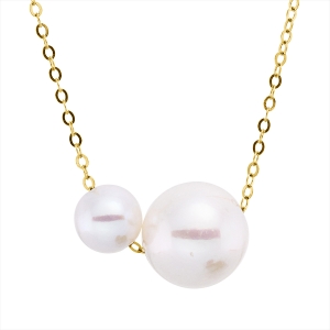 Collier  18kt Gelbgold mit ZÖ 40,6 cm mit 0,00ct Diamanten