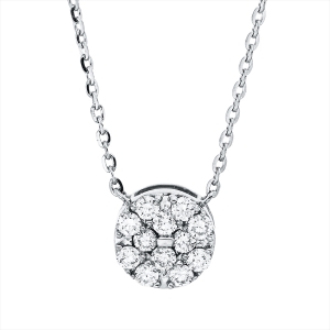 Collier 18 kt GG, mit ZÖ 40 cm + 43 cm