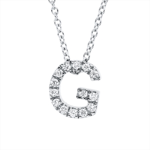 Collier 18 kt WG G
