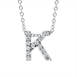 Collier 18 kt WG K