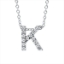 Collier 18 kt WG K