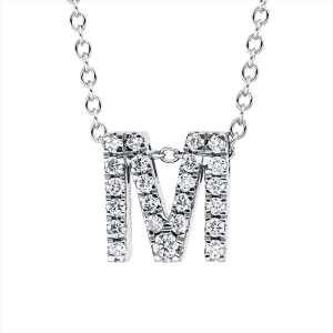 Collier 18 kt WG M