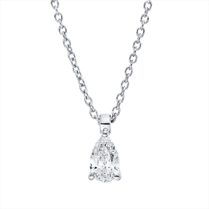 Solitaire Collier 3er-Krappe 18kt Gelbgold mit ZÖ 42 cm mit 0,25ct Diamanten