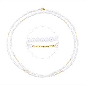 Collier  18kt Gelbgold mit 0,00ct Diamanten