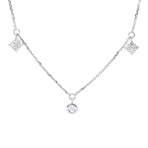 Collier 18 kt WG