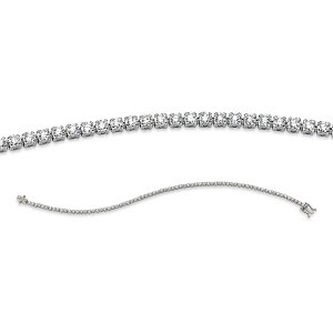 Tennisarmband  18kt Gelbgold mit 2,96ct Diamanten