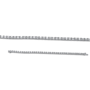 Tennisarmband  18kt Weißgold mit 11,66ct Diamanten