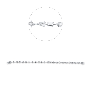 Armband 900 Pt Platin