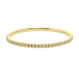 Armband 4er-Krappe 18 kt GG, Flex-Band, variabel