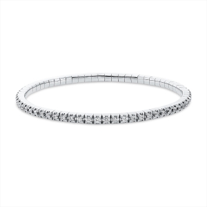 Armband 4er-Krappe 18 kt GG, Flex-Band, variabel