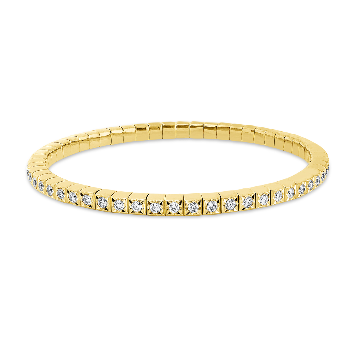 Armband 18 kt GG, Flex-Band, variabel