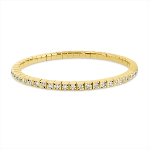 Armband 18 kt GG, Flex-Band, variabel