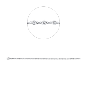 Armband Zarge 18 kt WG