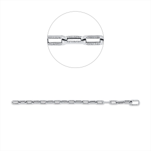 Armband  18kt Weißgold mit 1,59ct Diamanten