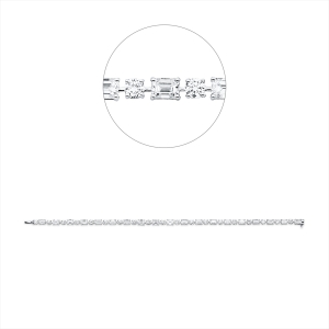 Armband 18 kt WG, IGI65J9539625