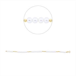 Armband  18kt Gelbgold mit 0,00ct Diamanten