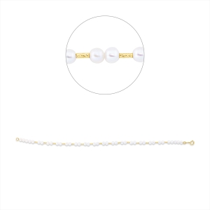 Armband  18kt Gelbgold mit 0,00ct Diamanten