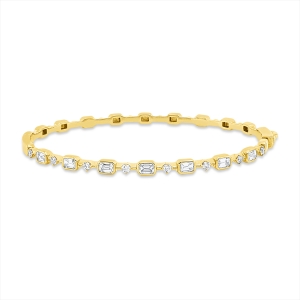 Armreif  18kt Gelbgold mit 1,31ct Diamanten