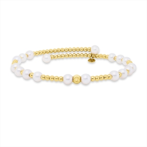 Armreif  18kt Gelbgold mit 0,00ct Diamanten
