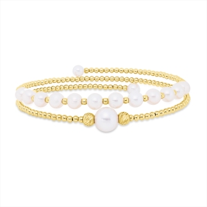 Armreif  18kt Gelbgold mit 0,00ct Diamanten