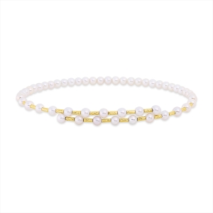 Armreif  18kt Gelbgold mit 0,00ct Diamanten