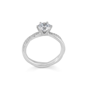 Bild von Solitär Kordel Ring