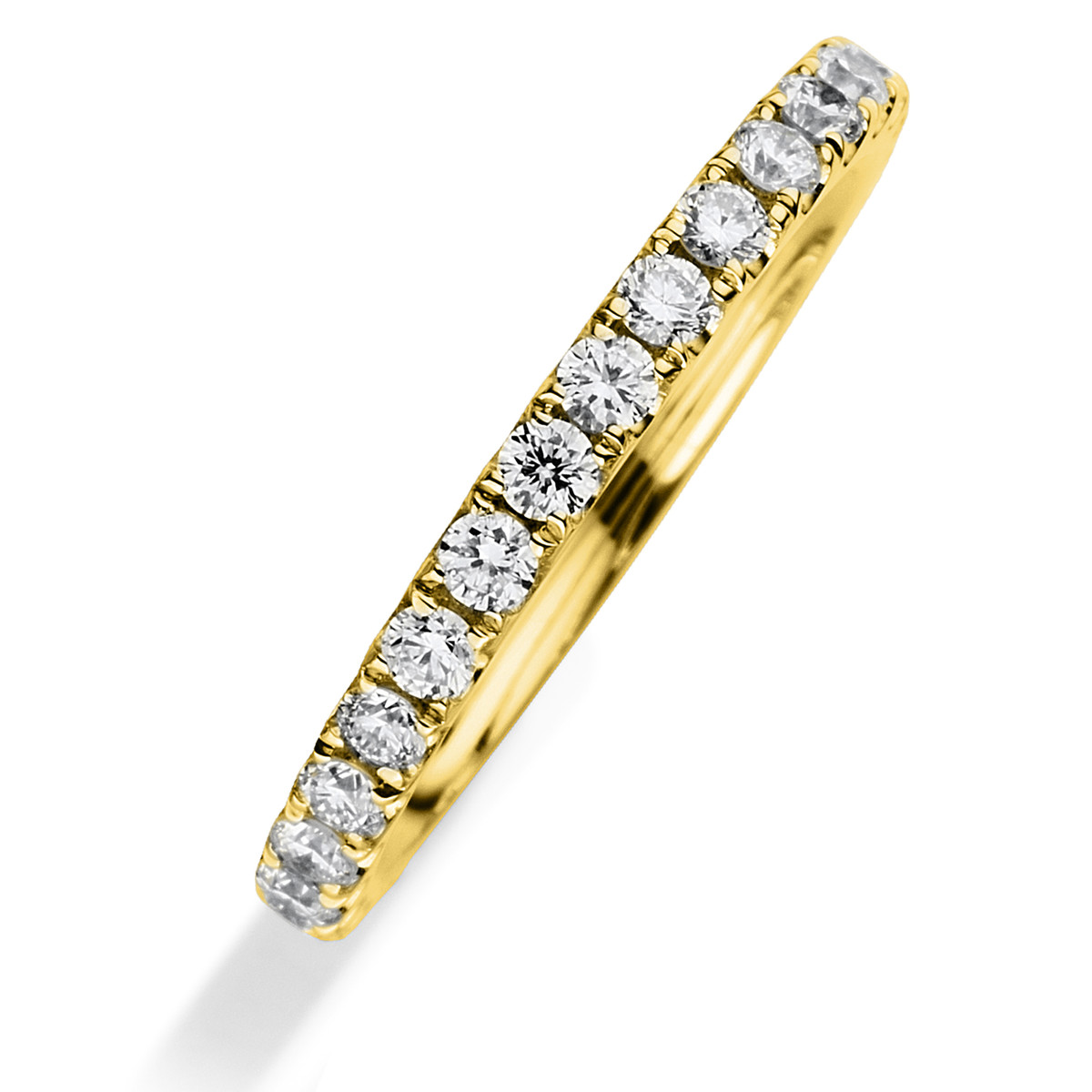 Infinity Memoire Ring  18kt Gelbgold mit 0,80ct Diamanten