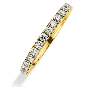 Infinity Memoire Ring  18kt Gelbgold mit 0,80ct Diamanten