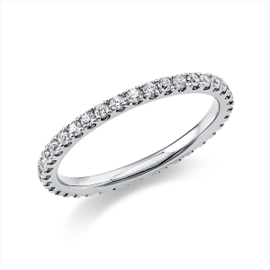 Infinity Memoire Ring  18kt Gelbgold mit 0,50ct Diamanten
